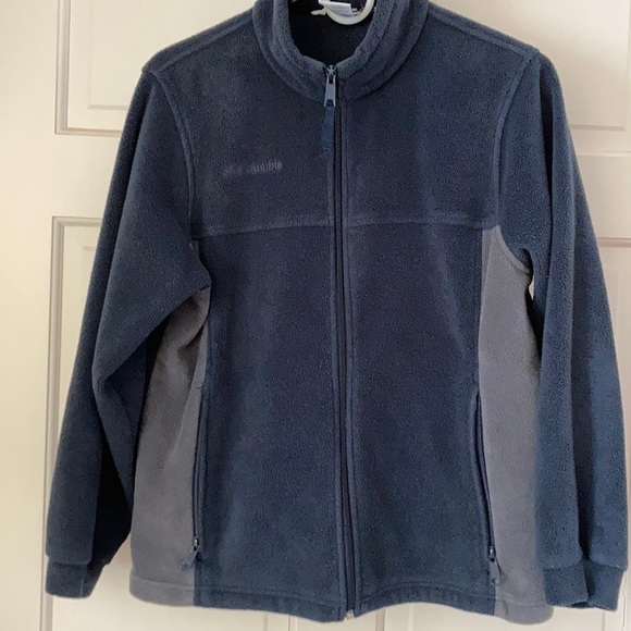 Columbia Other - Boys Columbia Fleece zipper jacket - size 14/16